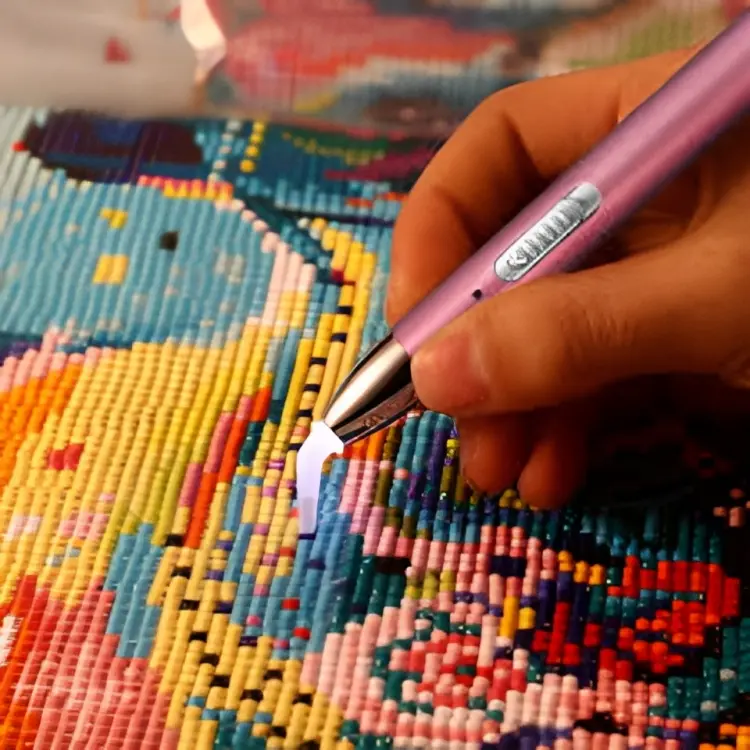 How to make my own drill pen for diamond painting