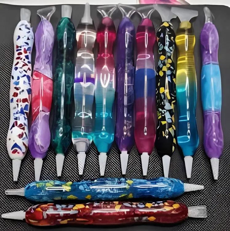 how to clean diamond painting pens