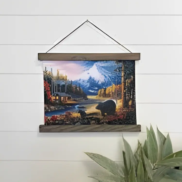 How to Hang Diamond Painting on the Wall?