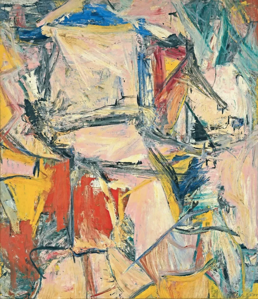 2. 'Interchange' by Willem De Kooning:
