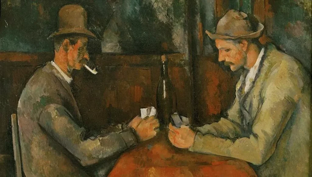 3. 'The Card Players' by Paul Cézanne
