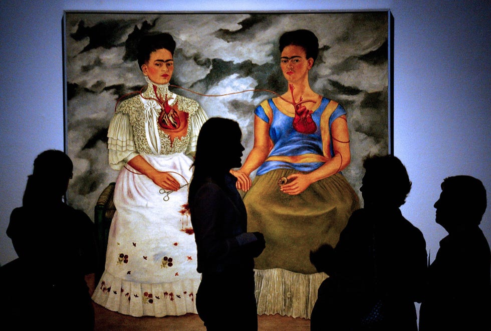 The two Fridas of Frida Khalo